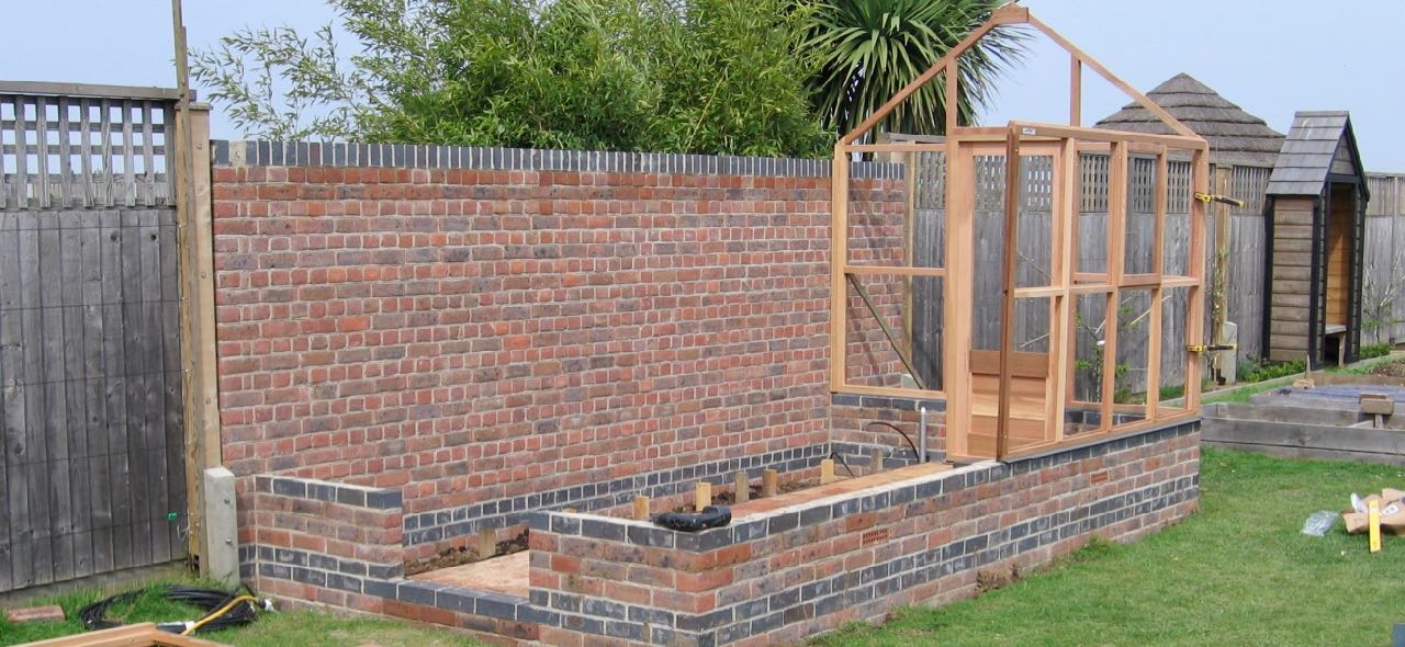 Building The Greenhouse Erecting The Frame Herbidacious