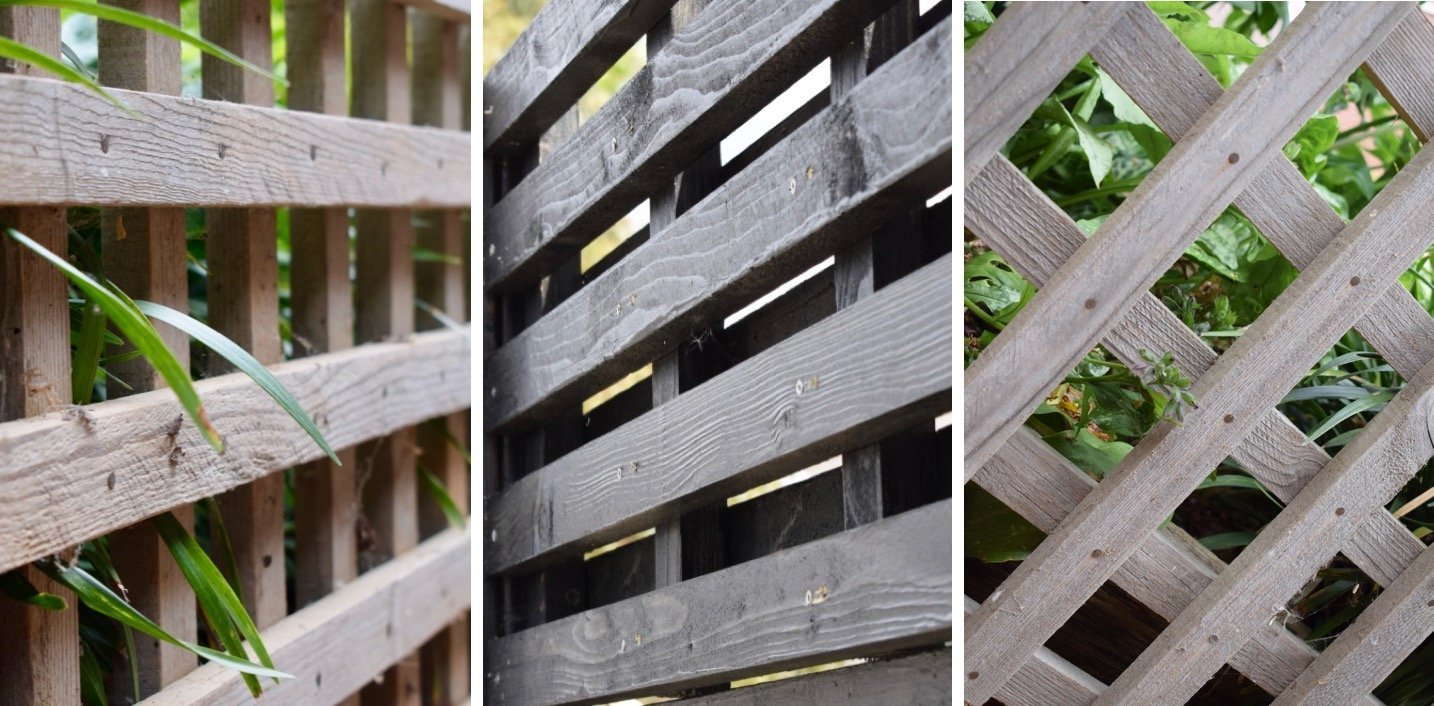 Wooden deals trellis panels